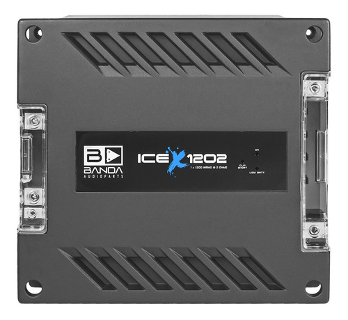 Módulo Amplificador Banda Ice X 1202 Wrms 2 Ohms 1 Canal