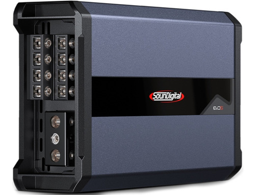 Módulo Amplificador Soundigital 2000.4 Evo 5 - 1 Ohm por Canal 2 Ohms Bridge 4 Canais