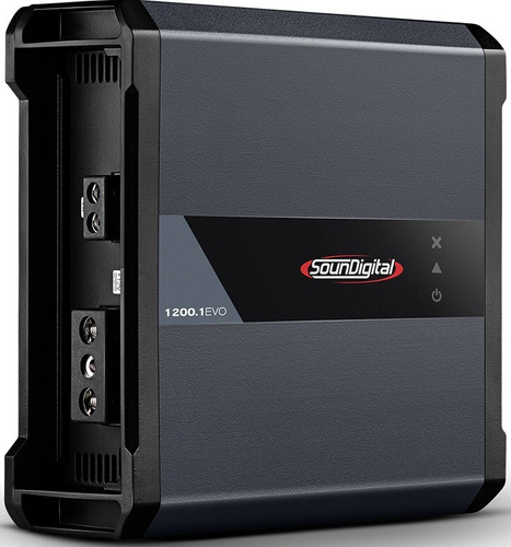 Módulo Amplificador Soundigital Sd 1200.4 Evo 5 -  2 Ohms por Canal 4 Ohms em Bridge