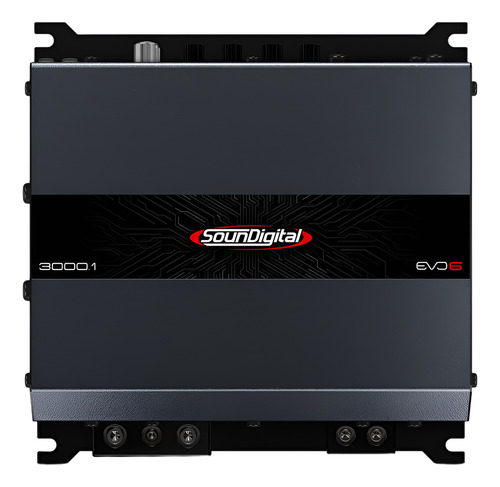 Módulo Amplificador Soundigital Sd 3000.1 Evo 6 - 1 Ohm 1 Canal