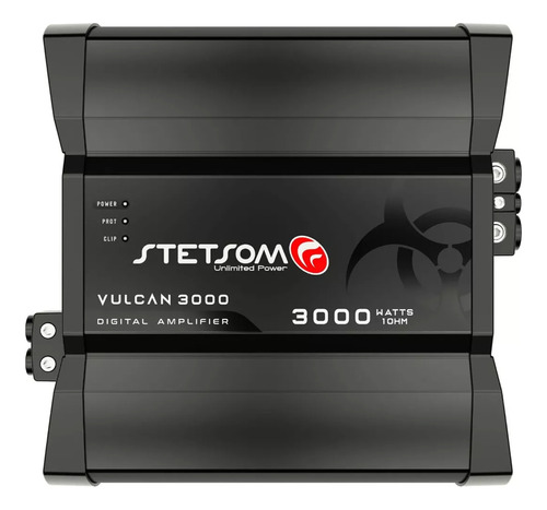 Módulo Amplificador Stetsom Vulcan 3000w Rms 1 Canal 1 Ohm
