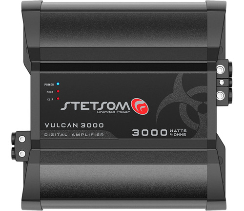 Módulo Amplificador Stetsom Vulcan 3000w Rms 1 Canal 4 Ohms