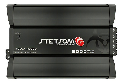 Módulo Amplificador Stetsom Vulcan 5000 2 Ohms 1 Canal