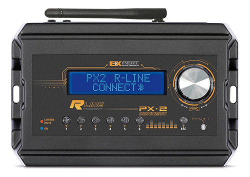 Processador de Audio Automotivo Expert Px2 R-line Bluetooth 12V