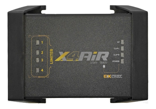 Processador de Audio Expert X4 Air Connect Bluetooth 12V