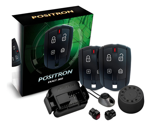 Auto Alarme Automotivo Positron Cyber Exact Ex360 Universal