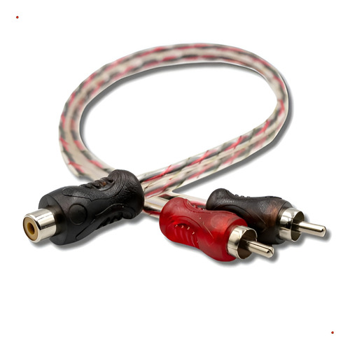 Cabo Y Rca 2m 1 F Dupla Blindagem Som Automotivo Stereo