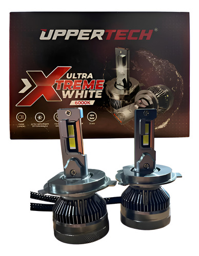 Lâmpada De Led Hb3 Uppertech Ultra White 6000k 13000 Lumens
