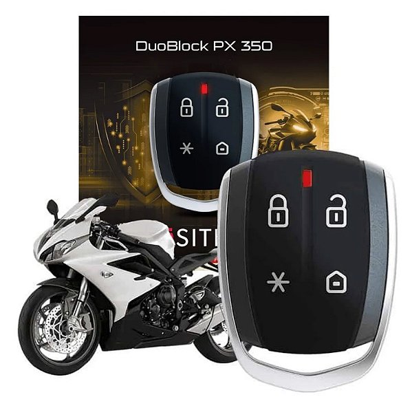 Alarme Moto Universal Positron Duoblock Px G8 350 Presença