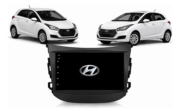Central Multimidia Hb20 Com Moldura 12/19 Carplay/Android Auto Sem Fio