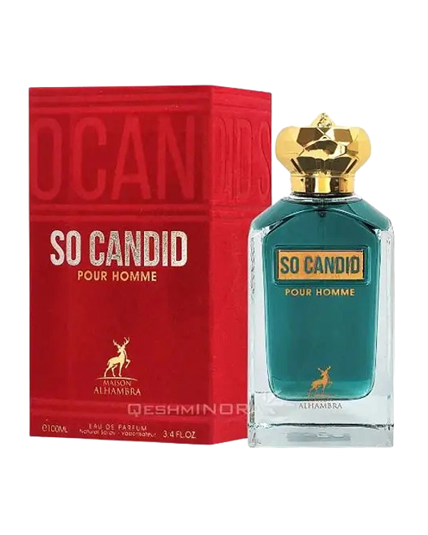 So Candid Pour Homme Maison Alhambra Eau de Parfum - Masculino - 100ml
