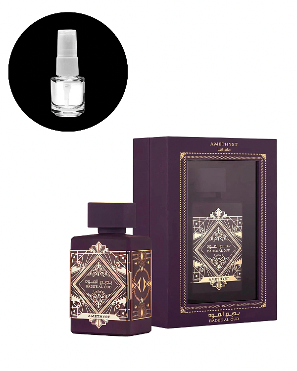Bade’e Al Oud Amethyst Lattafa Eau de Parfum - 5ml FRACIONADO