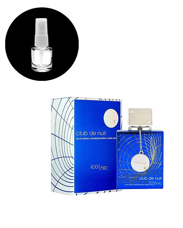 Club de Nuit Iconic Armaf Eau de Parfum - Masculino - 5ml FRACIONADO