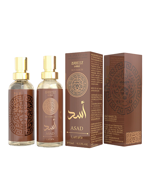 Isabelle Asad Bourbon Le Parfum - 15ml - Masculino