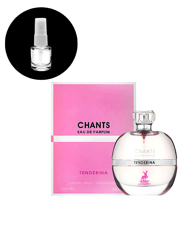 Chants Tenderina Maison Alhambra Eau de Parfum - Feminino - 5ml FRACIONADO