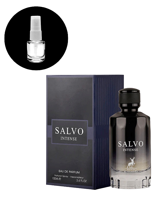 Salvo Intense Eau de Parfum Maison Alhambra - Masculino - 5ml FRACIONADO