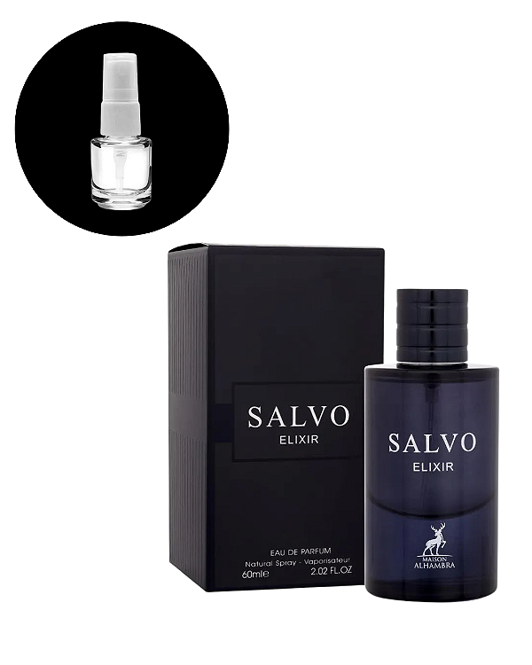 Salvo Elixir Maison Alhambra Eau de Parfum - Masculino - 5ml FRACIONADO