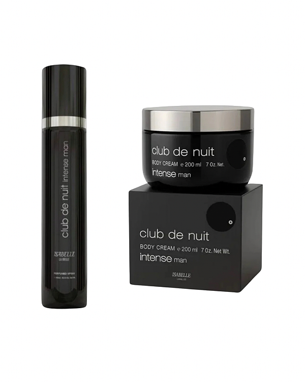 Combo Body Splash Club de Nuit Intense 300ml + Pasta Club de Nuit Intense Isabelle Extra Concentrada 200g - Isabelle La Belle - Masculino