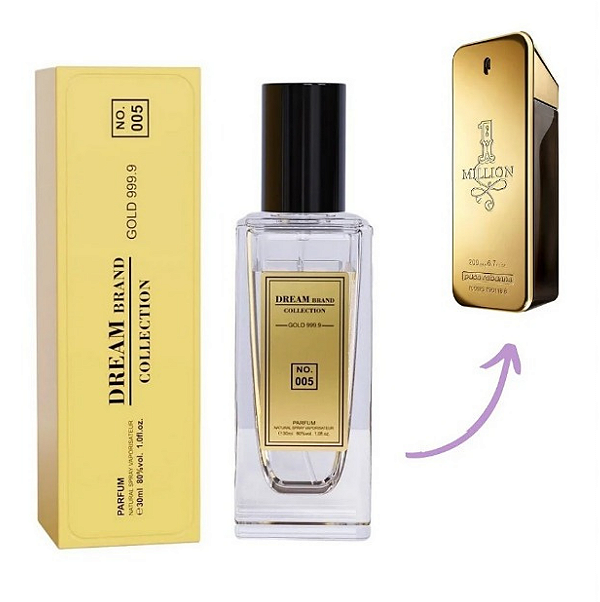 Dream Brand Collection 005 Parfum - 30ml - Inspiração One Million