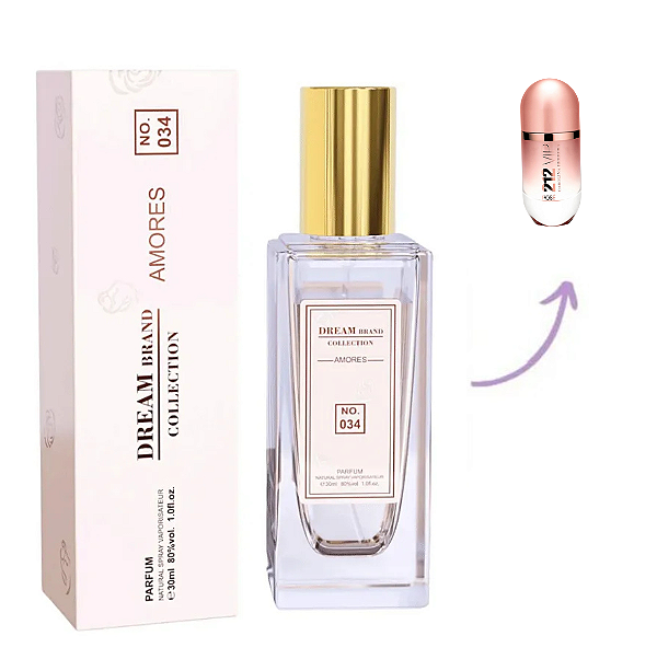 Dream Brand Collection 034 Parfum - 30ml - 212 Vip Rosé Carolina Herrera