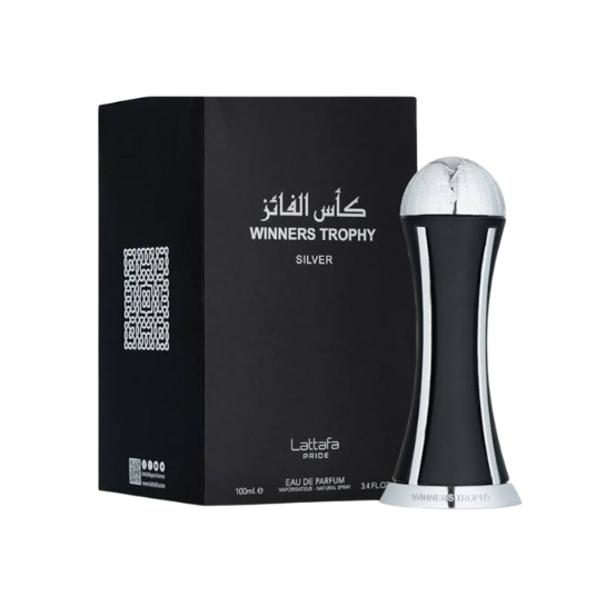 Winners Trophy Silver Lattafa Eau De Parfum  - 100ml - Masculino
