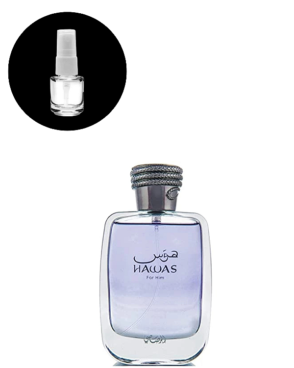 Hawas For Him Eau De Parfum Rasasi - 5ml FRACIONADO - Masculino