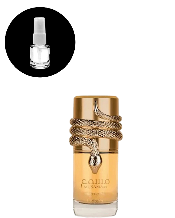 Musamam White Intense Eau de Parfum Lattafa - 5ml FRACIONADO - Feminino