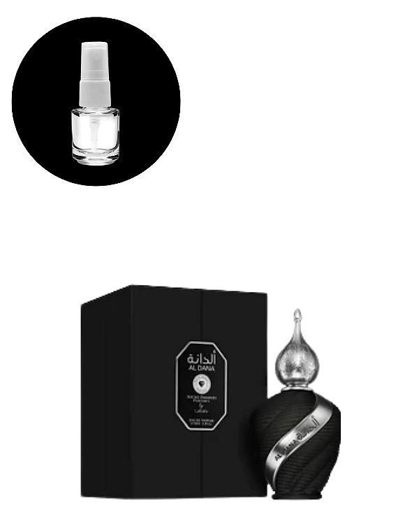 Al Dana Niche Emarati Eau de Parfum Lattafa - 5ml FRACIONADO - Masculino