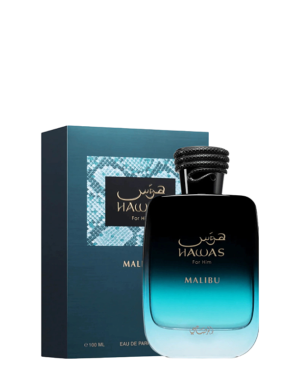 Hawas Malibu Eau de Parfum Rasasi - 100ml - Masculino