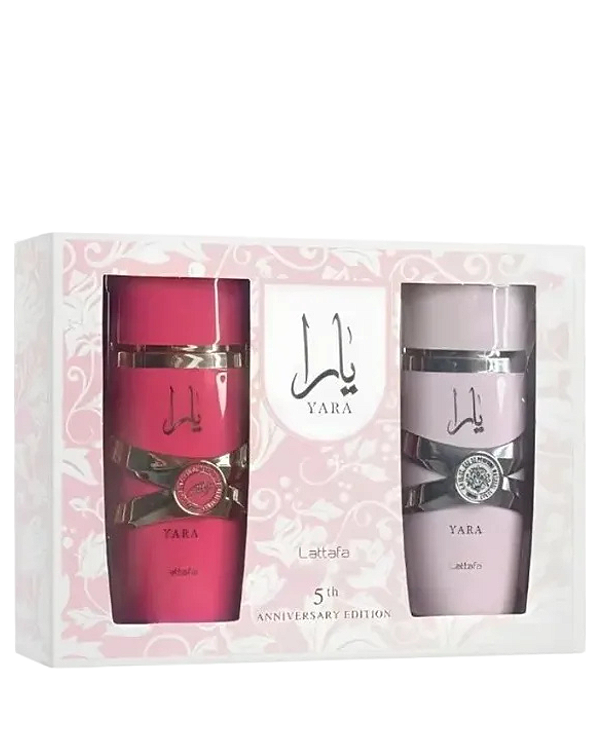 Kit Yara + Yara Candy Eau de Parfum Lattafa - 100ml cada - Feminino