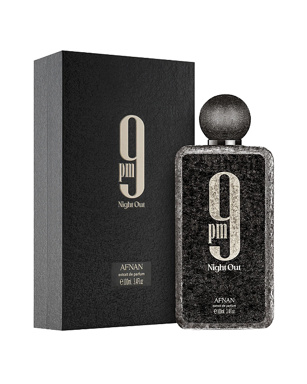 9 PM Night Out Extrait de Parfum Afnan - 100ml - Masculino
