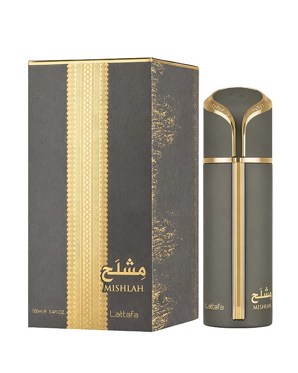 Mishlah Eau de Parfum Lattafa - 100ml - Masculino
