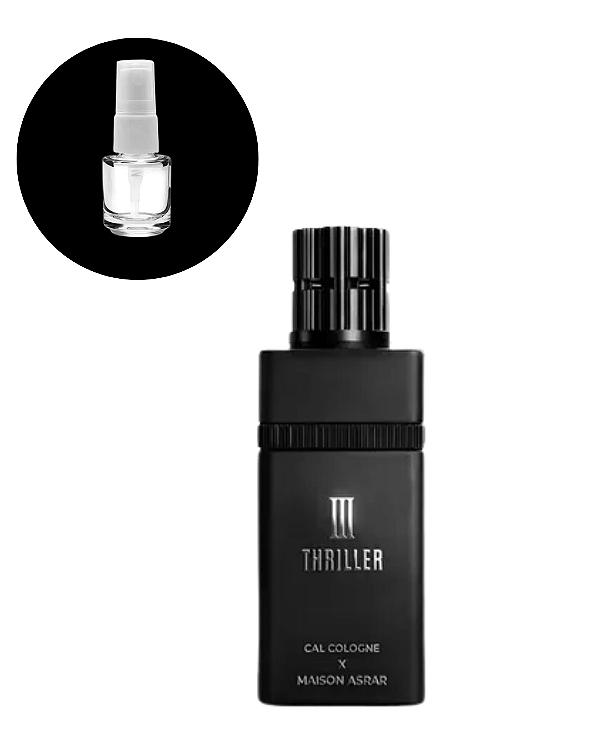 lll Thriller Extrait de Parfum Maison Asrar - 5mlFRACIONADO - Masculino
