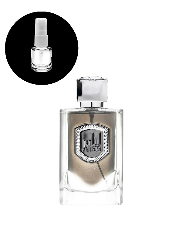 Liam Grey Eau de Parfum Lattafa - 5ml FRACIONADO - Masculino
