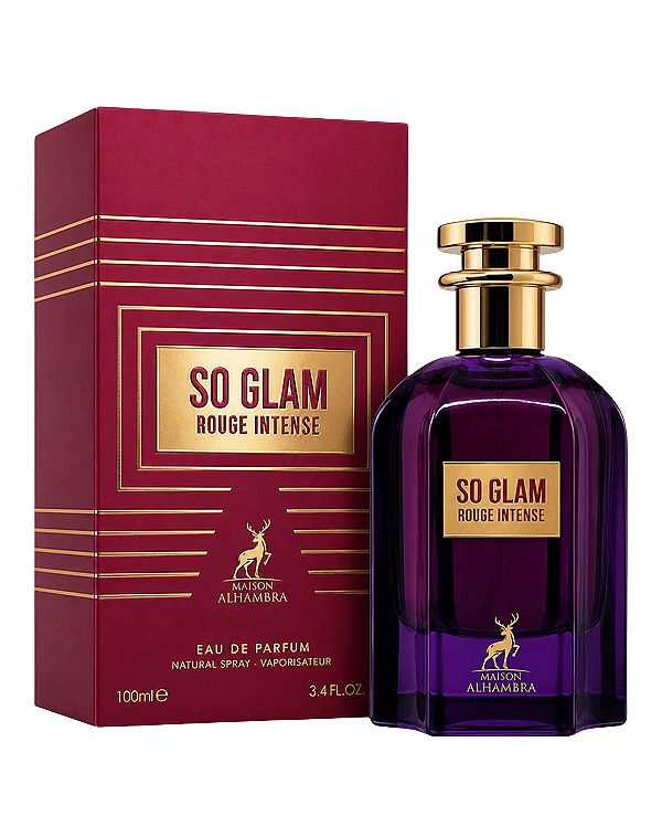 So Glam Rouge Intense Eau de Parfum Maison Alhambra - 100ml - Feminino