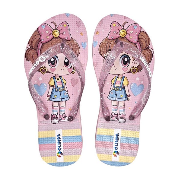Chinelo Feminino Kids Love - Olinda