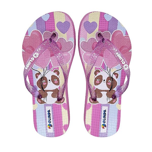 Chinelo Feminino Kids Love - Olinda