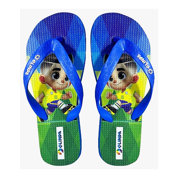 Chinelo Masculino Kids Futebol - Olinda