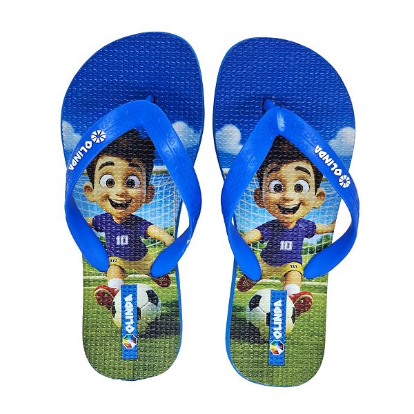 Chinelo Masculino Kids Futebol - Olinda