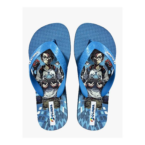 Chinelo Masculino Kids Game - Olinda