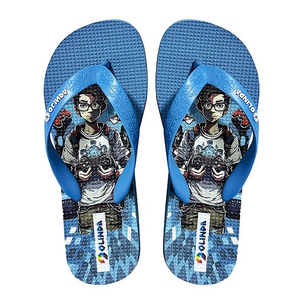 Chinelo Masculino Kids Game - Olinda