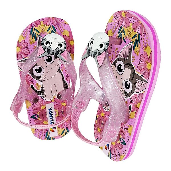 Chinelo Feminino Baby Cat - Olinda