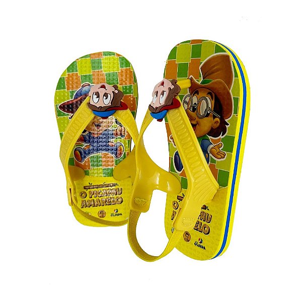 Chinelo Masculino Baby Pedrinho | O Pica Pau Amarelo - Olinda