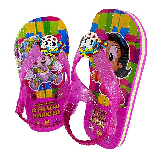 Chinelo Feminino Baby Emília | O Pica Pau Amarelo - Olinda