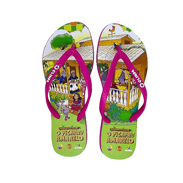Chinelo Feminino O Picapau Amarelo - Olinda