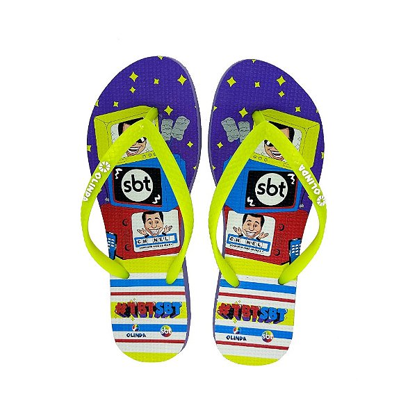 Chinelo Feminino TBT SBT - Olinda
