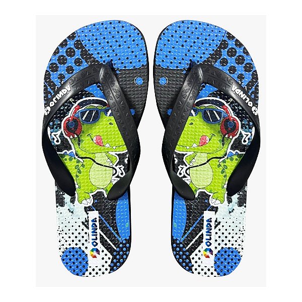 Chinelo Masculino Kids Dino - Olinda
