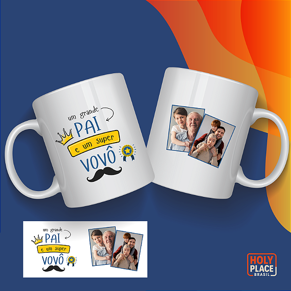 Caneca Pai e Vovô