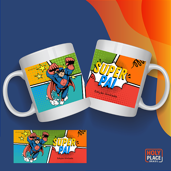 Caneca Super Pai Edição Limitada