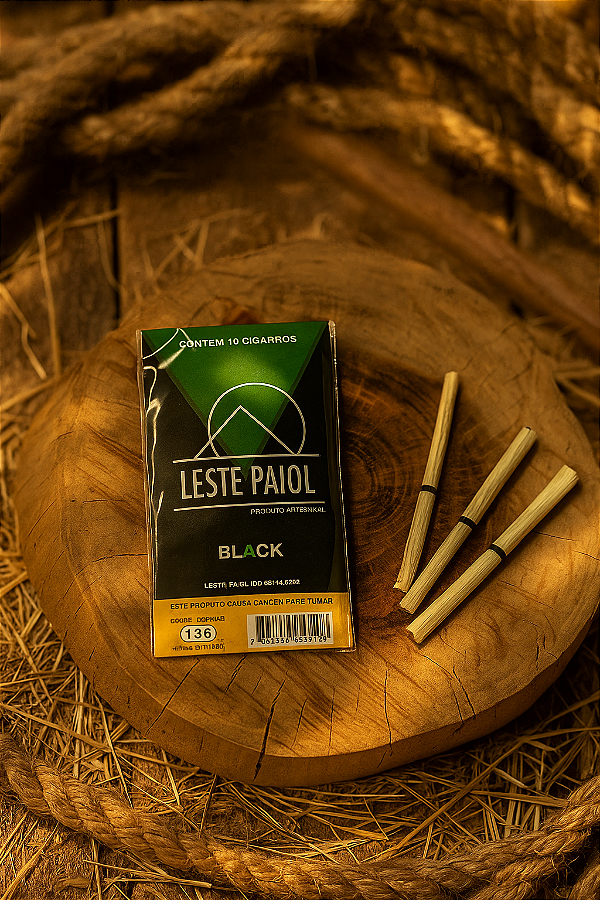 Cigarro de Palha Palheiro Black Leste Paiol